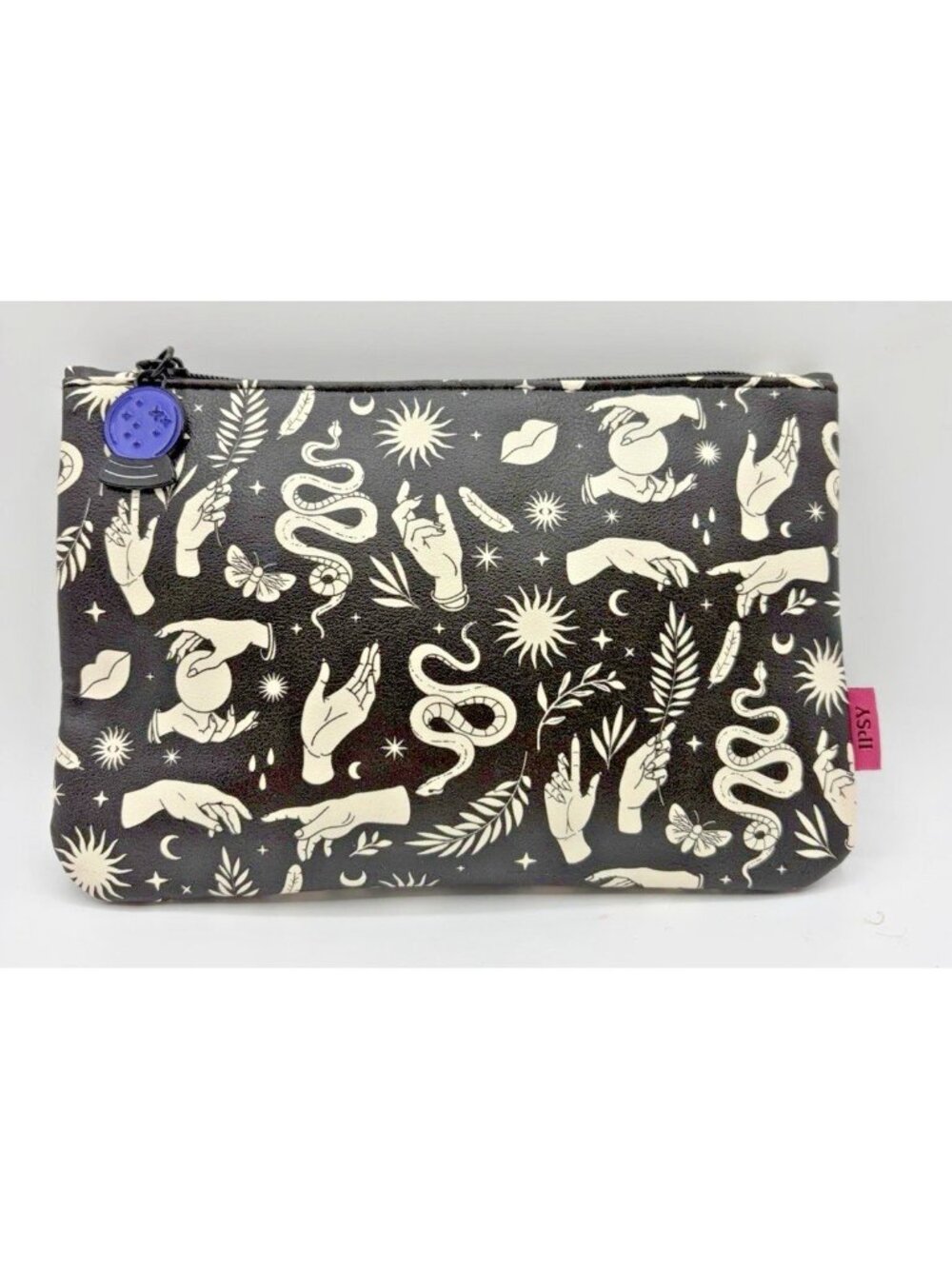 IPSY Halloween 2024 Celestial Witchy Makeup Bag Snakes Crystal Balls Empty